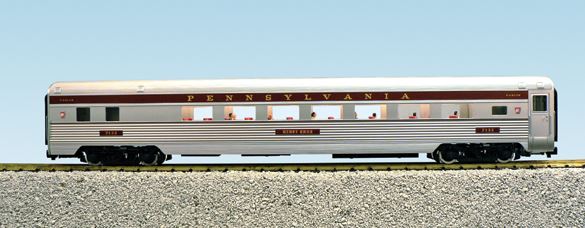 USA Trains R312201 G PRR Congressional Extruded Aluminum Parlor Cars #1, #7132