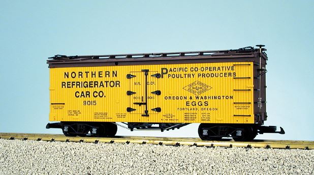 USA Trains R16302 G Northern Refrigerator Car Co. Wood Refrigerator Car #9015