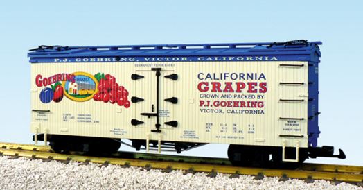 USA Trains R16325 G Goehring Grapes "American Series"(R) Refrigerator Cars