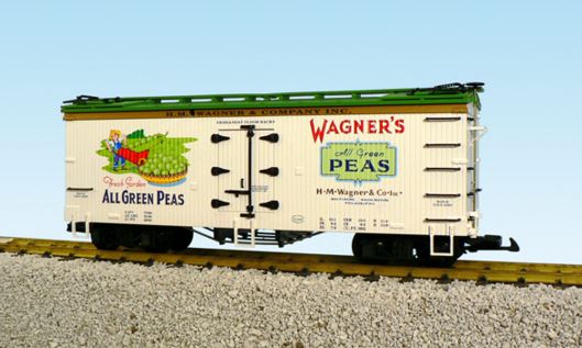 USA Trains 16334 G Wagner's Peas The American Series Refrigerator Cars