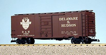 USA Trains 19222A G Delaware & Hudson 40' PS-1 Boxcar #17929