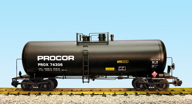 USA Trains 15265 G Procor 42' Modern Tank Car #74306 – Trainz