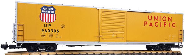 USA Trains 19401A G Union Pacific 60' Steel Boxcar #960306