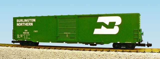 USA Trains 19406A G Burlington Northern 60' Steel Boxcar #355145