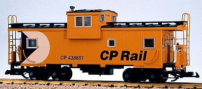 USA Trains R12119 G CP Rail Extended Vision Caboose #438851 - Metal Wheels