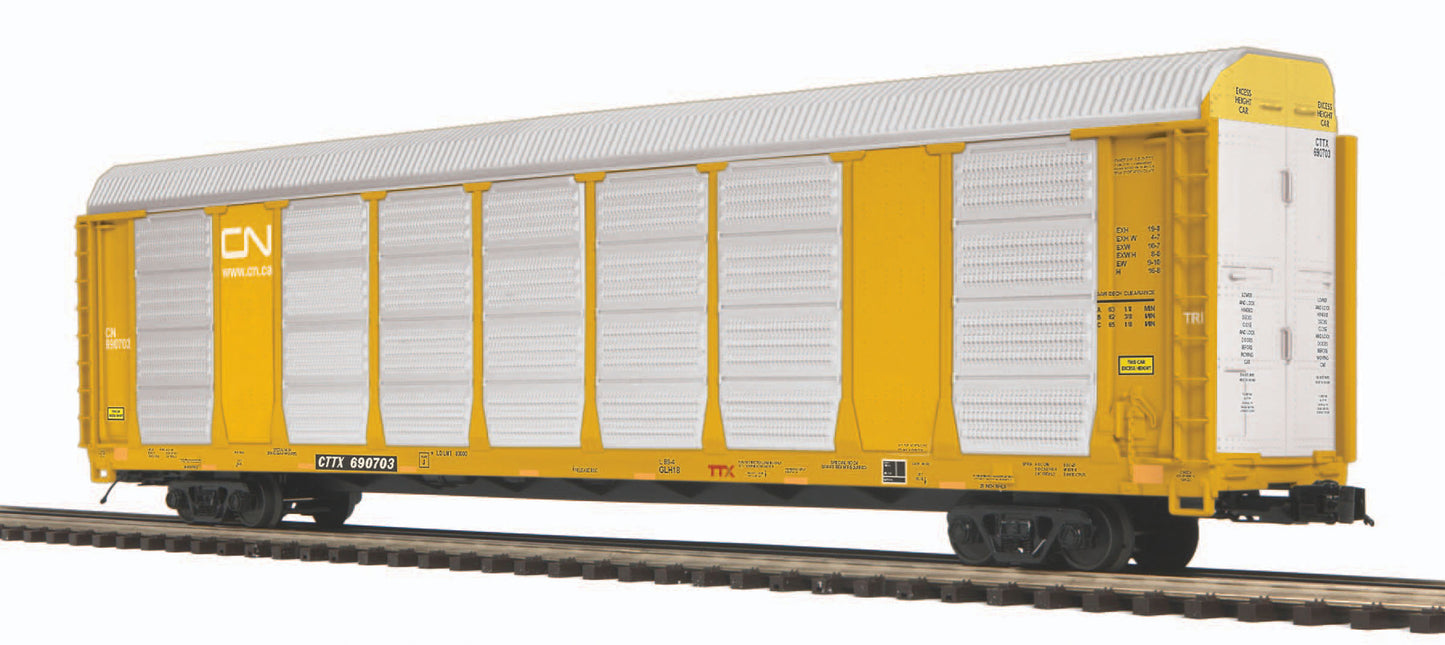 MTH 20-95153 O Canadian National Enclosed Corrugated Auto Carrier #690703