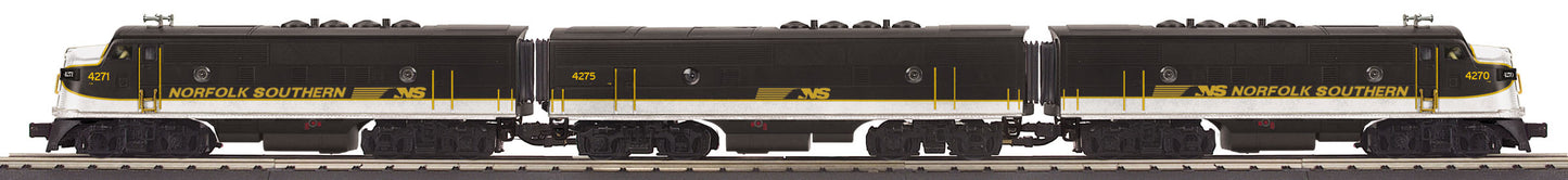 MTH 30-20282-1 O Norfolk Southern F-3 ABA Diesel Engine Set w/PS3