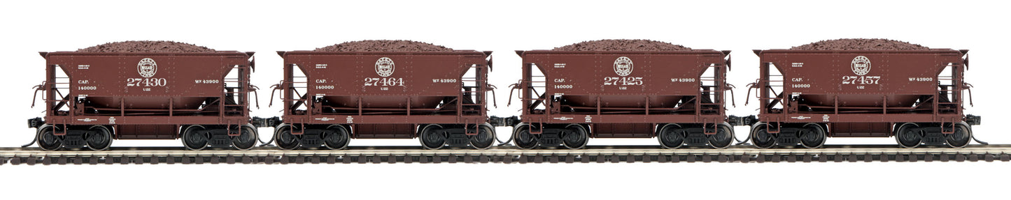 MTH 80-9008-7 HO Duluth Missabe & Iron Range 70-Ton CD Ore Car U22 #1