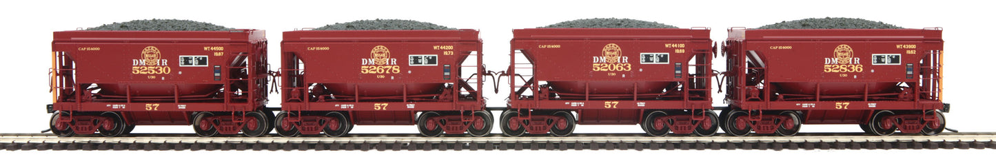 MTH 80-9009-5 HO Duluth Missabe & Iron Range 70-Ton CD Ore Car U30 #1