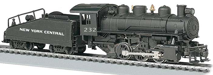 Bachmann 51605 HO New York Central 0-6-0 w/Slope-Back Tender w/DCC Steam Loco
