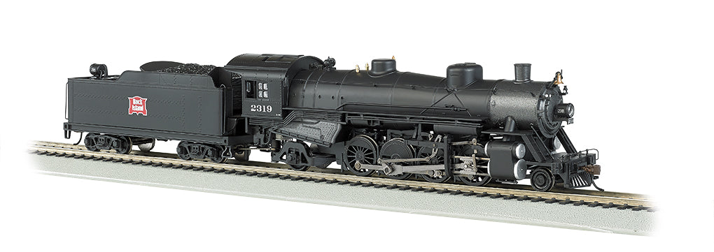 Bachmann 54402 HO RI 2-8-2 Mikado Steam Loco with Medium Tender DCC Ready #2319