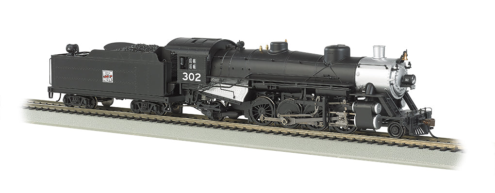 Bachmann 54404 HO WP 2-8-2 Mikado Steam Loco & Tender #302 (DCC Ready)