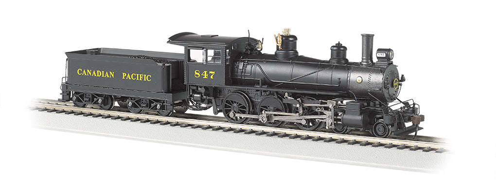 Bachmann 52203 HO Canadian Pacific Baldwin 4-6-0 Steam Locomotive #847