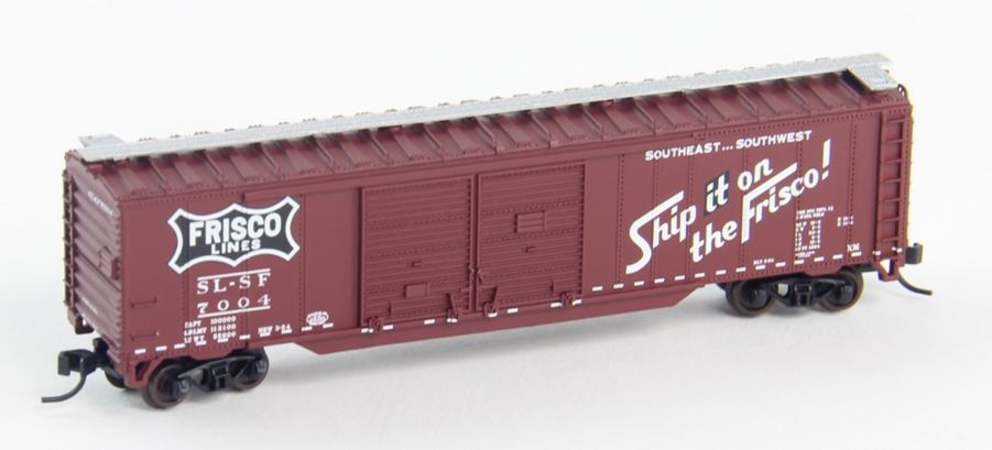 Atlas 50002245 N Frisco Lines 50' Double Door Boxcar #7004