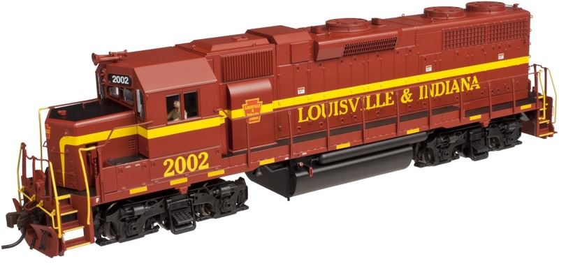 Atlas 10001702 HO LIRC EMD GP38 Low Nose Early Version Diesel Locomotive #2002