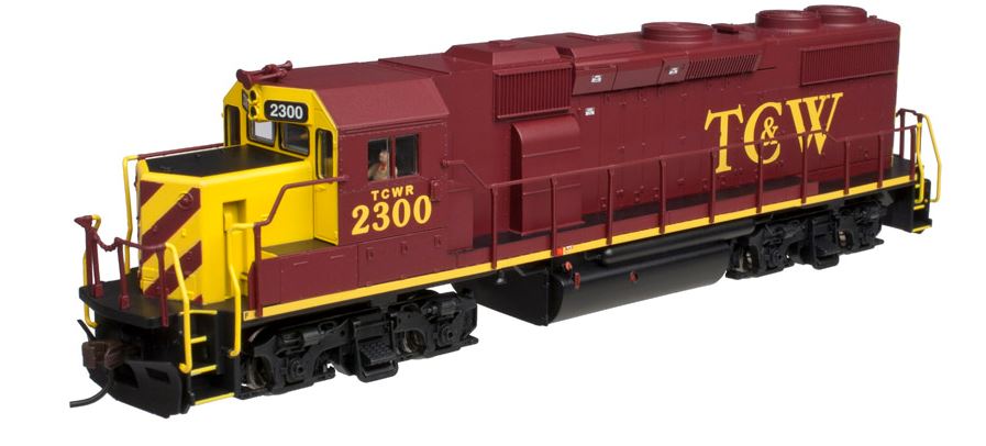 Atlas 10001792 HO TCWR EMD Phase II GP39-2 Diesel Locomotive Sound & DCC #2300