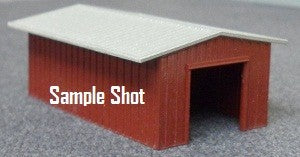 Deluxe Innovations 386 N Brown Armco Drive-Through Shed