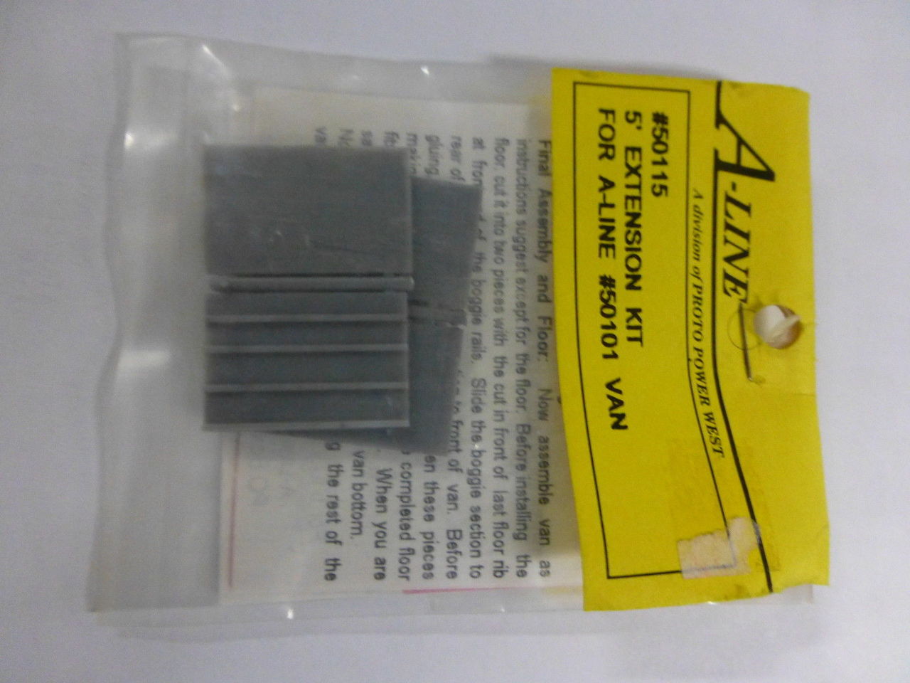 A-Line 50115 HO Smooth Side Van 5' Extension Kit