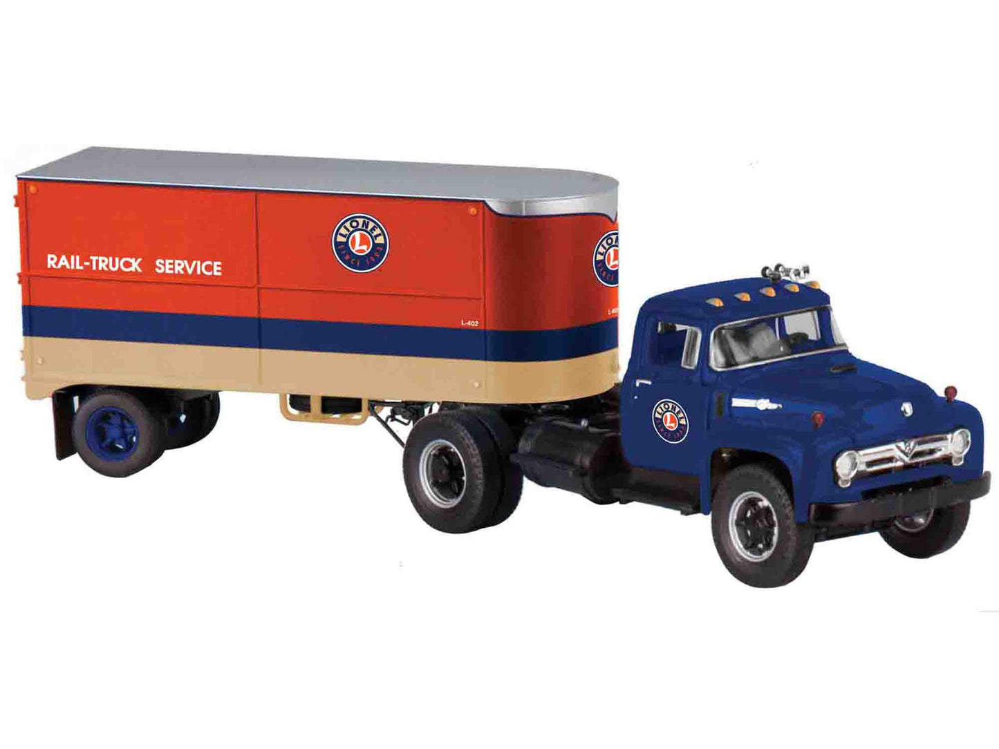 Lionel 6-81903 O Gauge Lionel Lines Scale Tractor & 20' Trailer