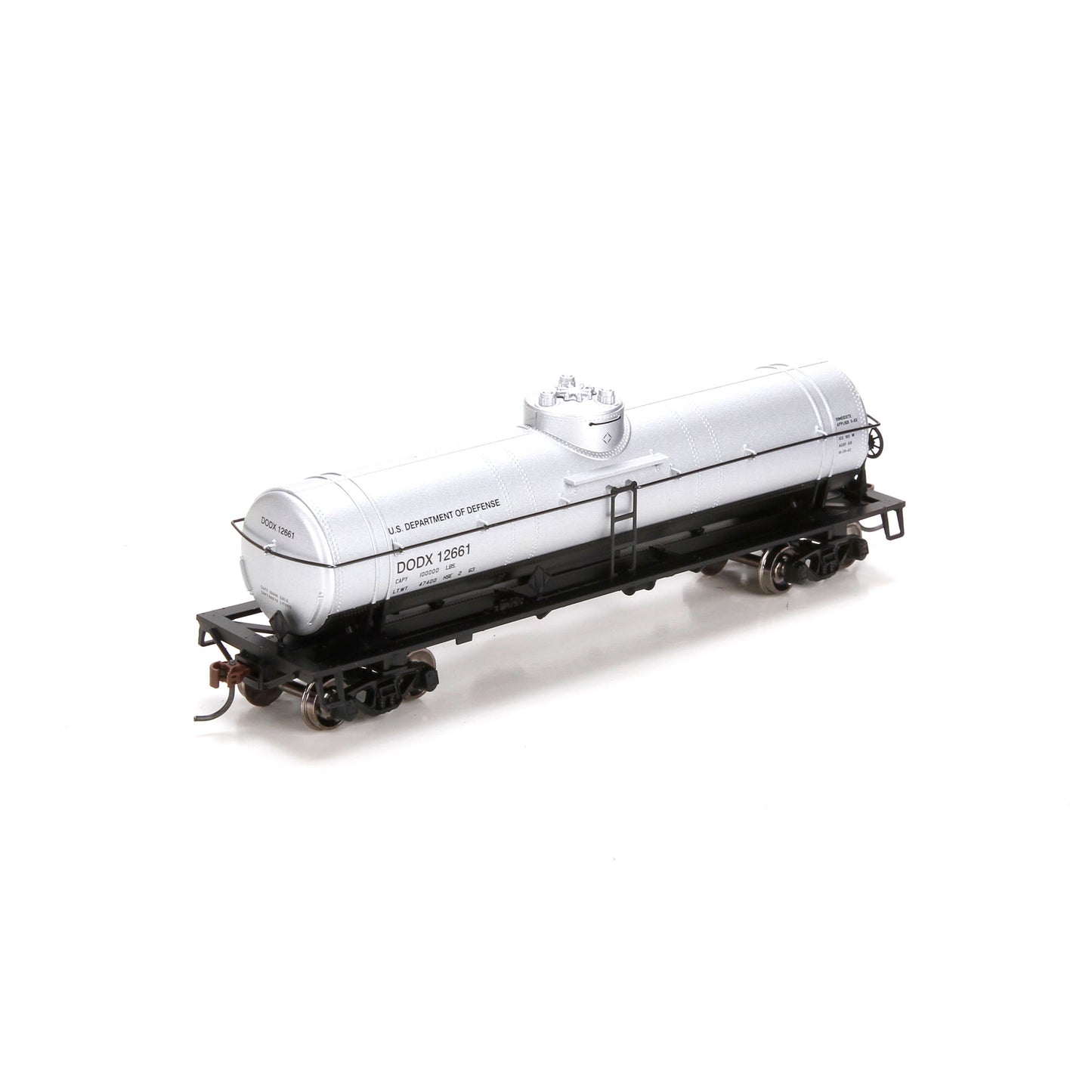 Athearn 29331 HO Scale Department Of Defense Single-Dome Tank Car #12661