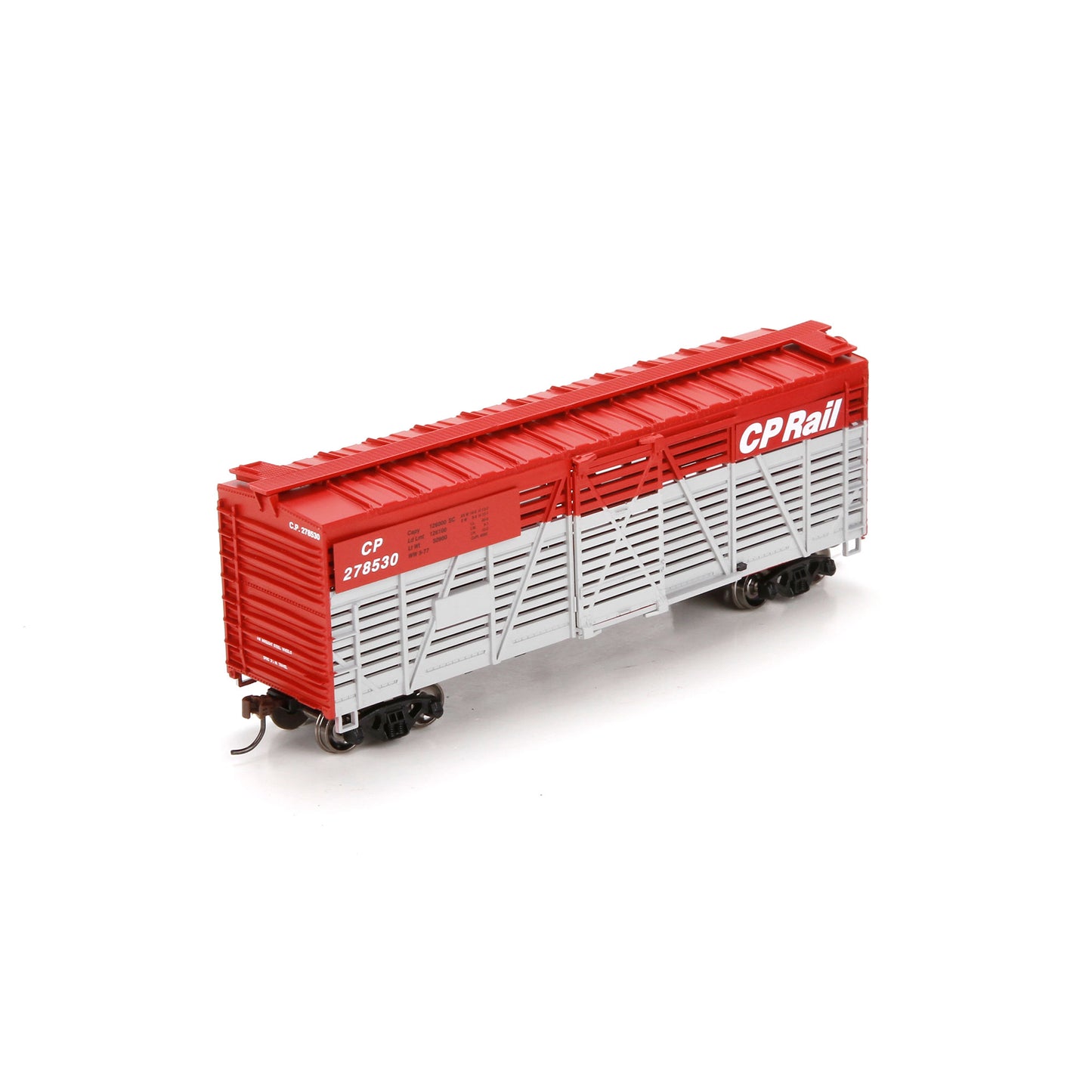 Athearn 75984 HO Canadian Pacific 40' Stock Car #278530