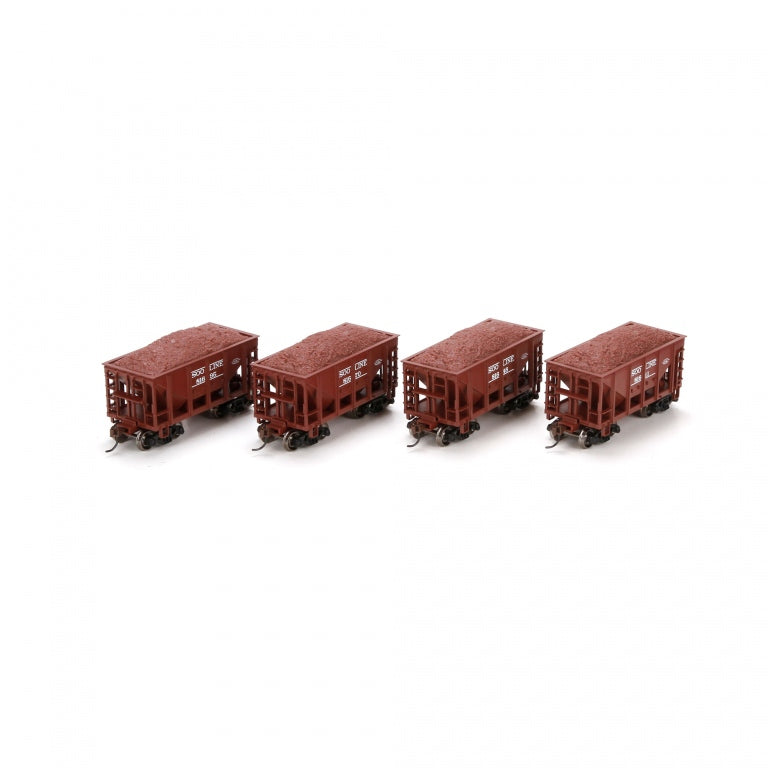 Athearn 87094 HO SOO 24' Ribbed Ore Car with Load #3 (4)