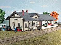American Model Builders 130 HO Laser Art Atlantic Coast Combination Depot Kit