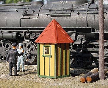 American Model Builders 183 HO ATSF Tele Booth Laser Art Kit (Pack of 3)