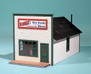 American Model Builders 94 Laser Art McCormac's Dry Goods S Scale Kit