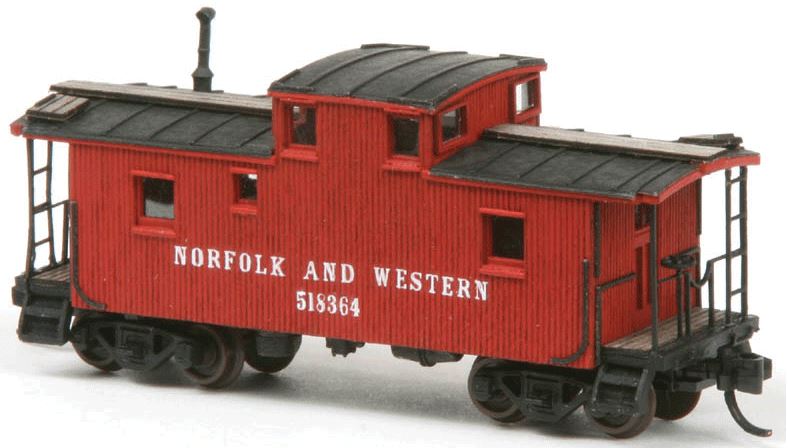 American Model Builders 552 N Laser Art N&W CF Class Cupola Caboose