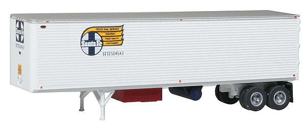 Trainworx Inc 40225-04 N Santa Fe 40' Corrugated Reefer Semi Trailer