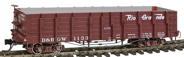 Blackstone Models 340404 HOn3 DRGW 1000 Series High Side Gondola #1133