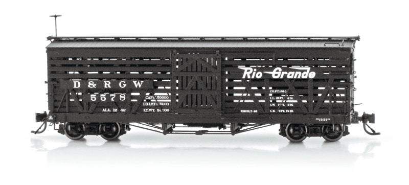 Blackstone Models 340227 HOn3 DRGW 5500-Series 30' Stock Car #5578