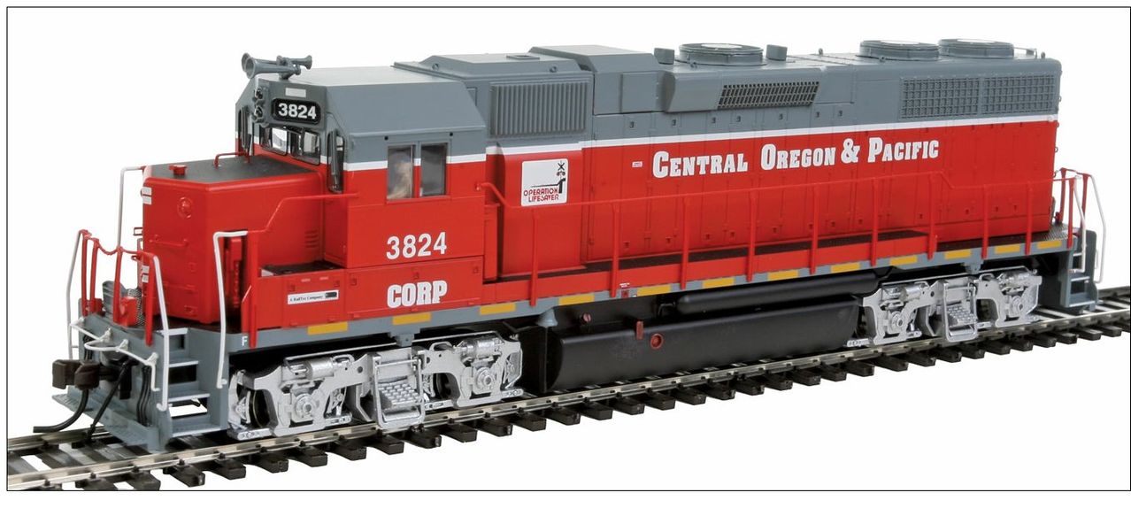 Atlas 10001730 HO Central Oregon & Pacific EMD GP38 Low Nose