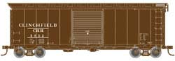 Atlas 20003036 HO Clinchfield 40' Postwar Box Car with 8' Door #5602