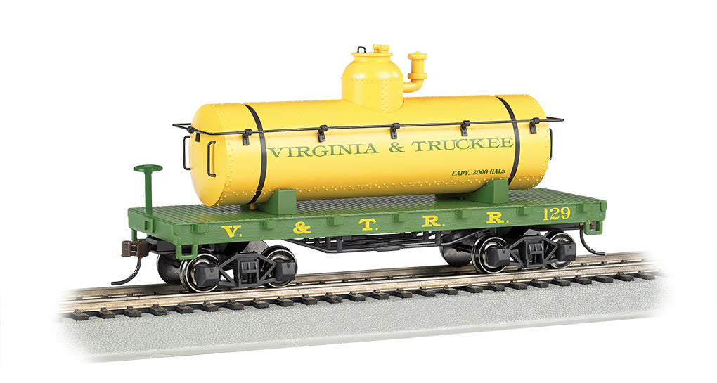 Bachmann 72104 HO Virginia & Truckee Old-Time Tank Car #129