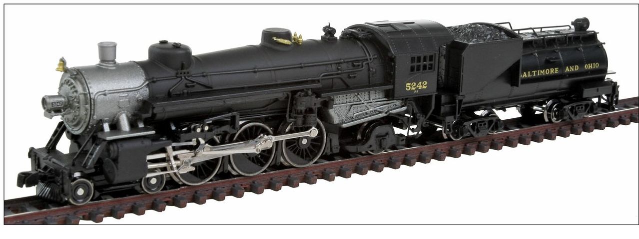 Model Power 874711 N B&O USRA 4-6-2 Pacific with Tender w/ DCC & Sound #5242