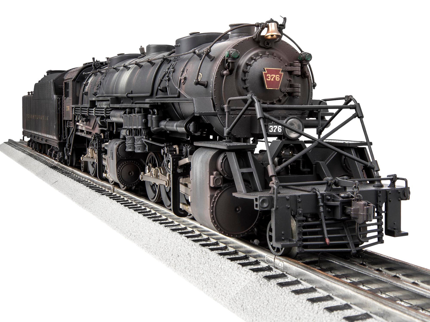 Lionel 6-82996 O Weathered LEGACY Pennsylvania Y-3 Steam Locomotive #376