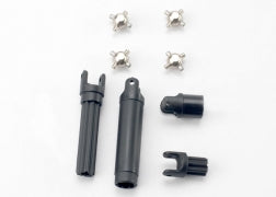 Traxxas 7056 1:16 Half Shafts, Center Front & Rear: Slash, E-Revo