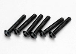 Traxxas 2583 Button-Head Machine Screws, 3x18mm (6): Jato