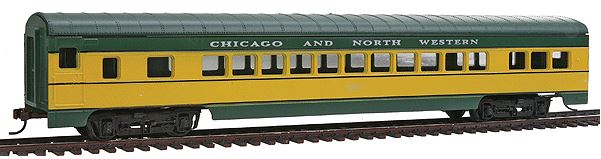 Con-Cor 0001-000916 HO Chicago & North Western 72' Smooth-Side Coach Car