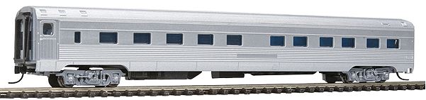 Con-Cor 41275 N Undecorated Budd 85' Corrugated-Side 10-6 Sleeper Car