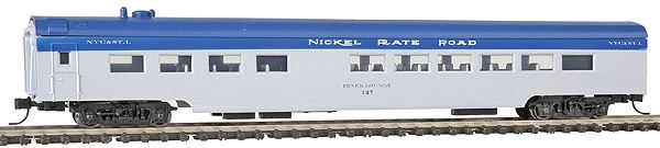 Con-Cor 407126 N Nickel Plate Road 85' Smooth Side Diner Car