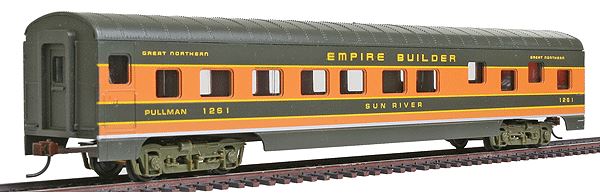 Con-Cor 983 HO Great Northern "Empire Builder" 72' Smooth-Side Sleeper Car