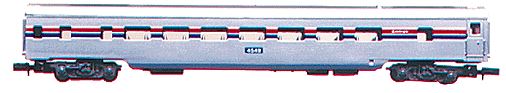Con-Cor 906 HO Amtrak Phase II 72' Smooth-Side Coach Car