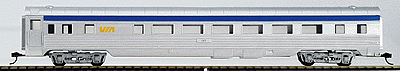 Con-Cor 70111 HO VIA Rail 85' Streamlined Coach Car with McHenry Couplers