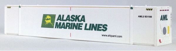 Con-Cor 453205 N Alaska Marine 53' Hi-Cube Container w/Heater #1 (Pack of 2)