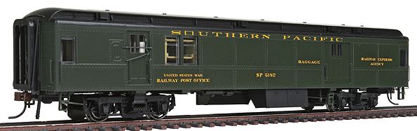 Con-Cor 94305 HO SP Heavyweight 65' Branchline Baggage/Railway Post Office