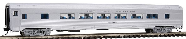 Con-Cor 41477 N New York Central Budd 85' Corrugated-Side Twin-Window Coach Car