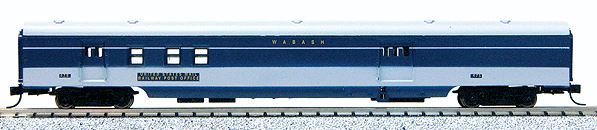 Con-Cor 40159 N Scale Wabash 85' Smooth-Side Railway Post Office Car